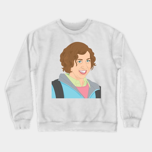 Flight of the Conchords Mel Crewneck Sweatshirt by FemCards